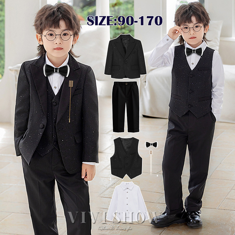 子供スーツ 男の子 フォーマルスーツ セット おしゃれ 結婚式 発表会