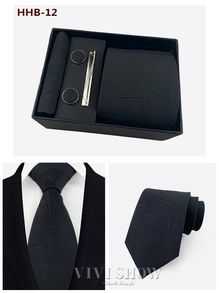 ネクタイセット ネクタイ ポケットチーフ カフスボタン タイピン