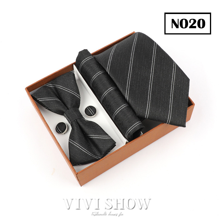 蝶ネクタイ ネクタイ ポケットチーフ セット フォマール 紳士 結婚式