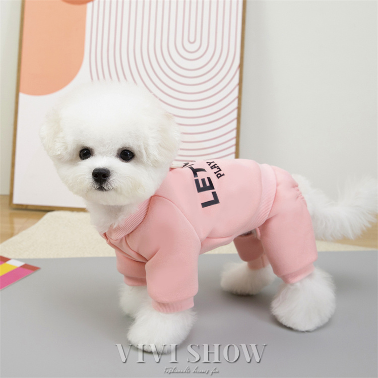 犬 服 ドッグウェア スウェット つなぎ ロンパース 冬 防寒 寒さ対策