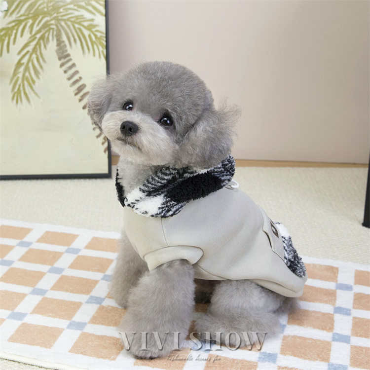 かわいい 冬服 ウィンター 犬服 ロゴ 人気 フーディー 小型犬 ペット