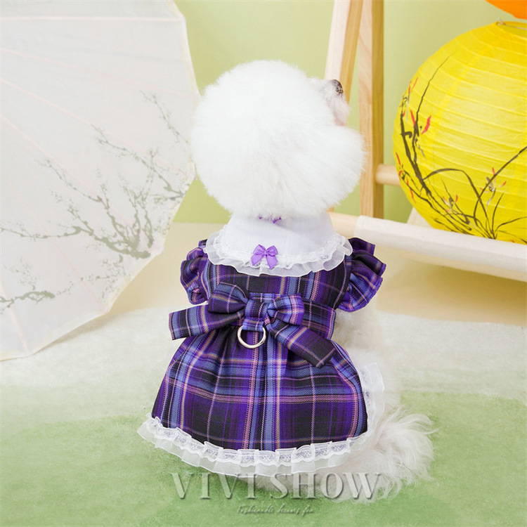 犬服 フリフリワンピース デザインフリルワンピース PEEKAPOODLE 即納】【日本初上陸】犬服 犬服・アクセサリー