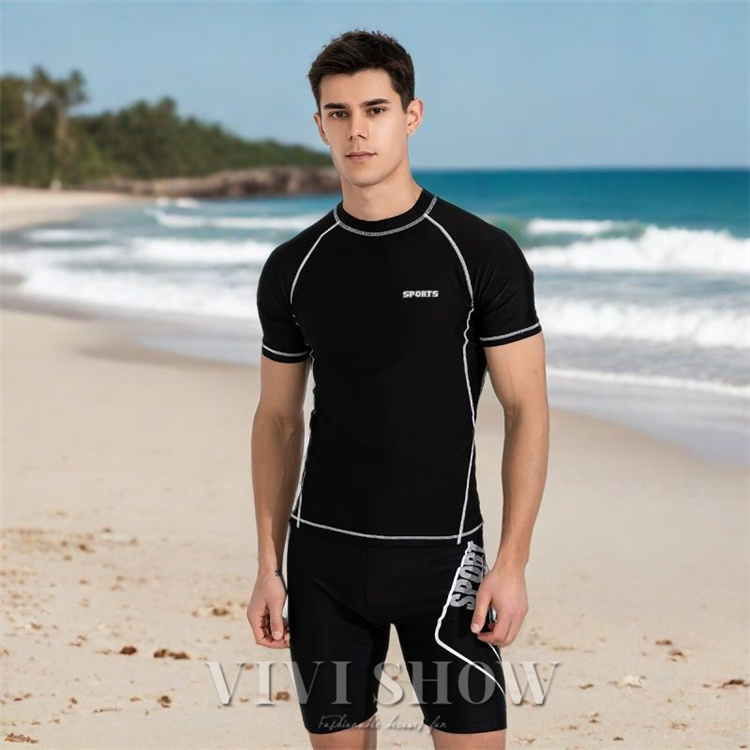 水着 メンズ 上下セット フィットネス水着 セパレート フィットネス