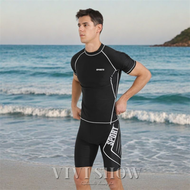 水着 メンズ 上下セット フィットネス水着 セパレート フィットネス