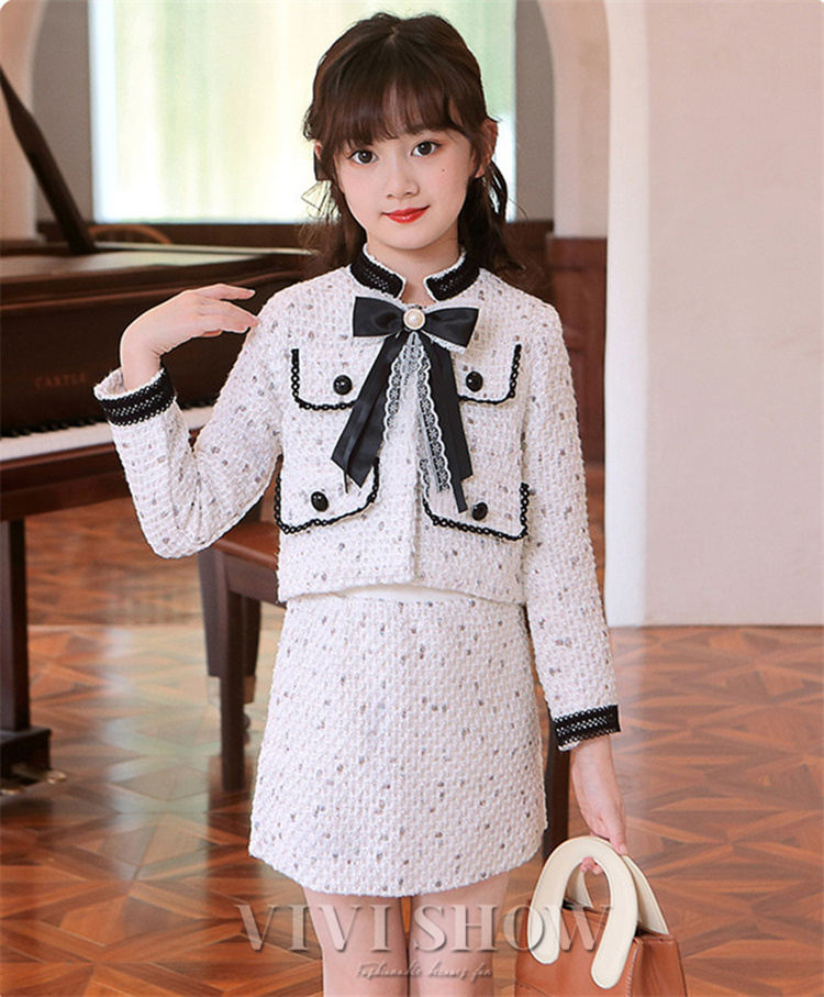 【美品】定価1.9万 フォーマル　セットアップ　女の子　キッズ　卒服 入学 入学式 スーツ 女の子 セットアップ キッズ フォーマル ガールズ 子供