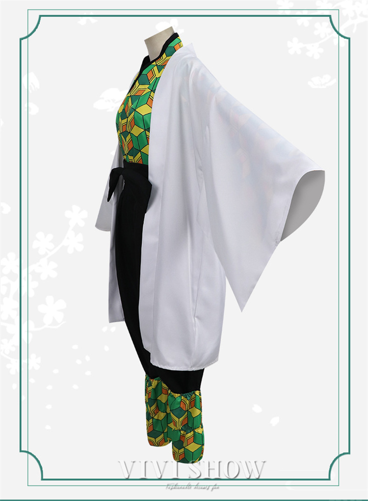 鬼滅の刃 風 錆兎（さびと） コスプレ衣装 ウィッグ靴 道具 武器 刀