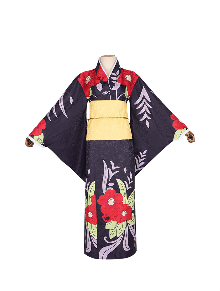 鬼滅の刃 非公式/二次創作】 鬼の月 珠世 たまよ 着物 和服 コスプレ