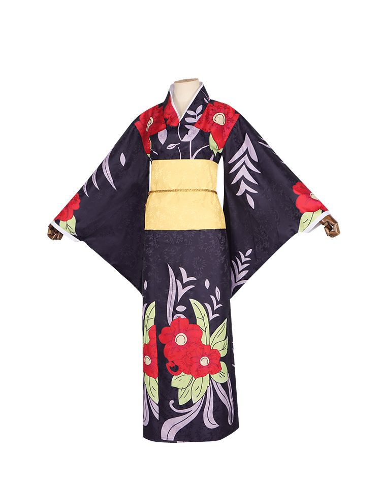 鬼滅の刃 非公式/二次創作】 鬼の月 珠世 たまよ 着物 和服 コスプレ