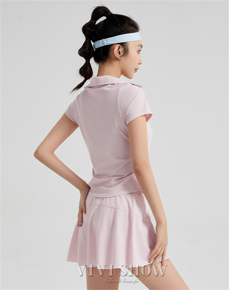 テニスウェア 上下セット シャツ レディース Aライン 着痩せ スポーツ