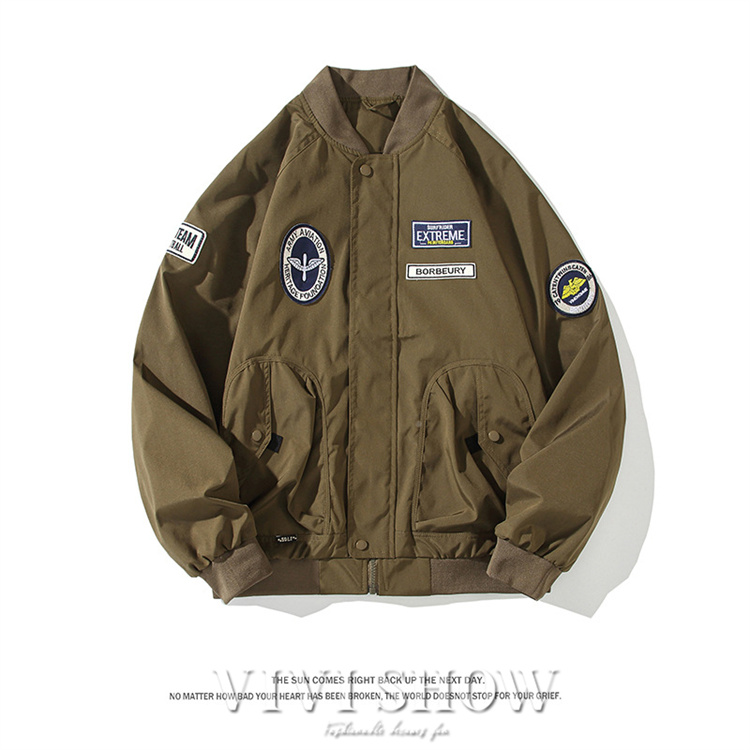 フライドジャケット、ワッペン 自衛隊グッズ BUZZ RICKSON MA-1 TOPGUN 仕様 カスタムフライト