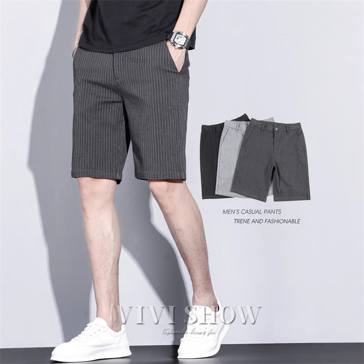 【新品】レザレクション　ハーフパンツ　メンズ　グレーストライプ　Mサイズ BOTTOMS - Resurrection レザレクション オフィシャルサイト