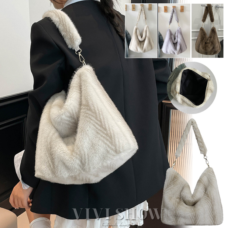 ファーバッグバッグ レディース ふわふわ もこもこ 可愛い カバン