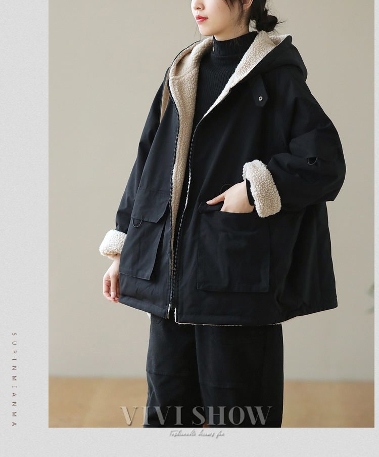 【美品・希少】Carhartt 裏ボア モッズコート 黒 M レディース ボアコート 秋 冬 モッズコート ジャケット 裏ボア レディース