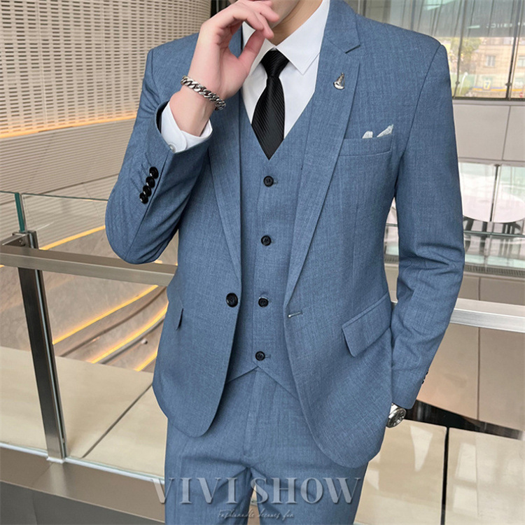 3ピーススーツ セットアップ メンズスーツ タキシードスーツ 二次会