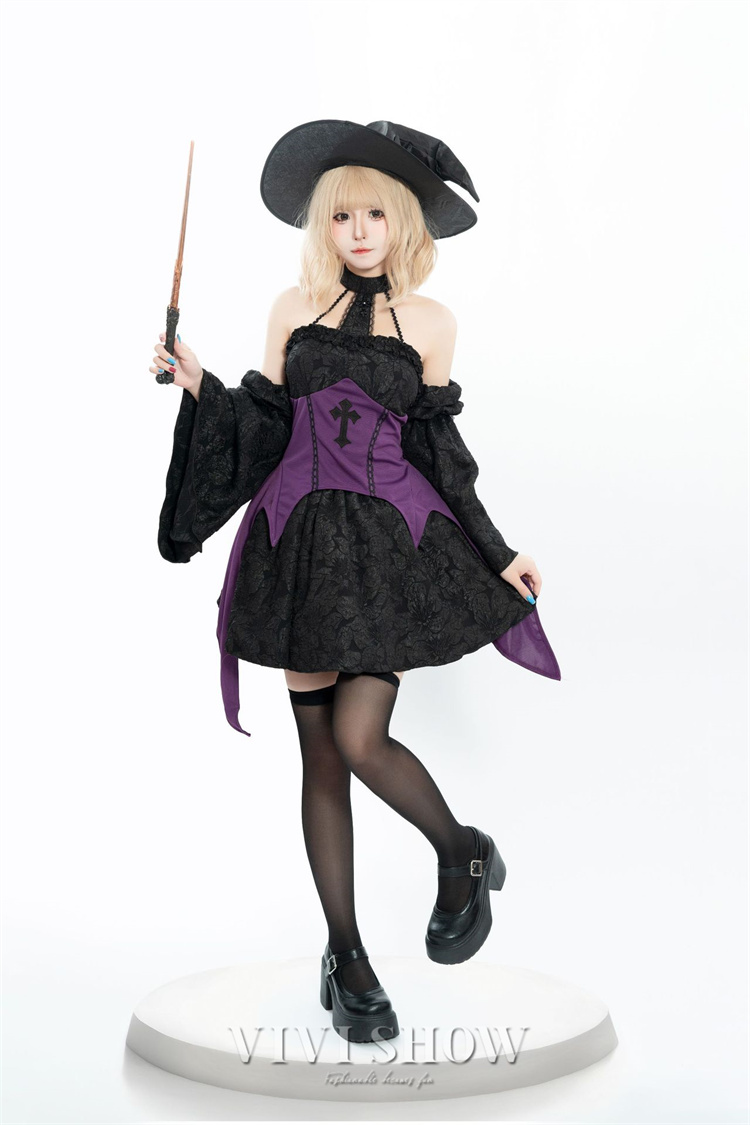 魔女 地雷系 コスプレ ハロウィン 衣装 レディース 仮装 ゴシック