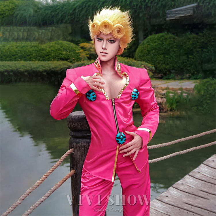 ◎ウィッグ付◎ ジョジョ ジョジョの奇妙な冒険　ジョルノ コスプレ 衣装 Amazon.co.jp: ジョジョの奇妙な冒険 ジョルノ・ジョバァーナ コスプレ