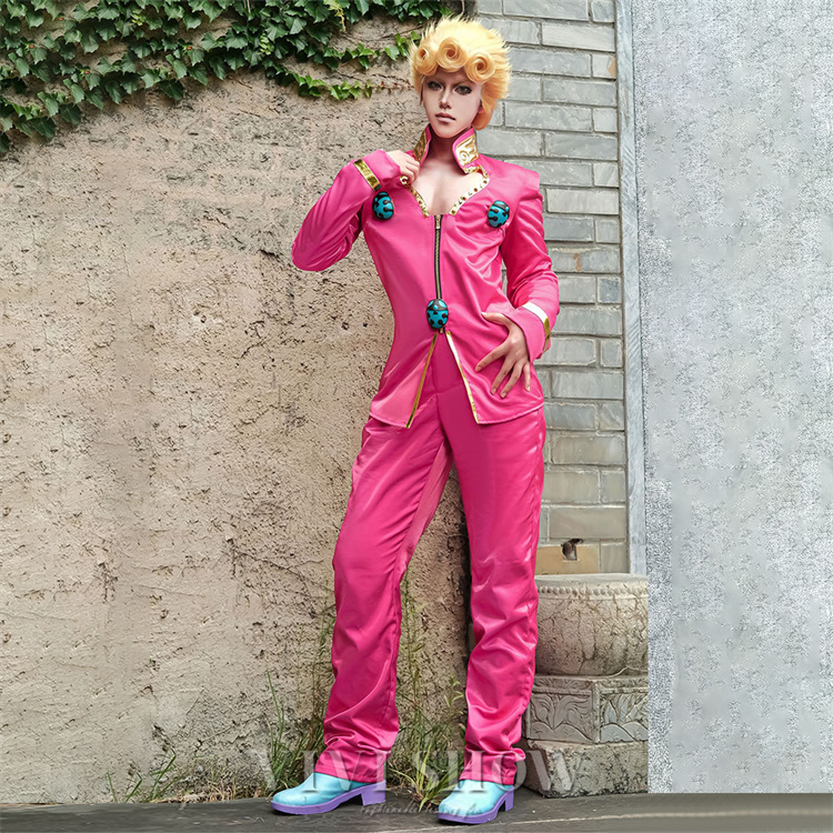 ジョジョの奇妙な冒険 ジョルノ・ジョバァーナ コスプレ ウィッグ
