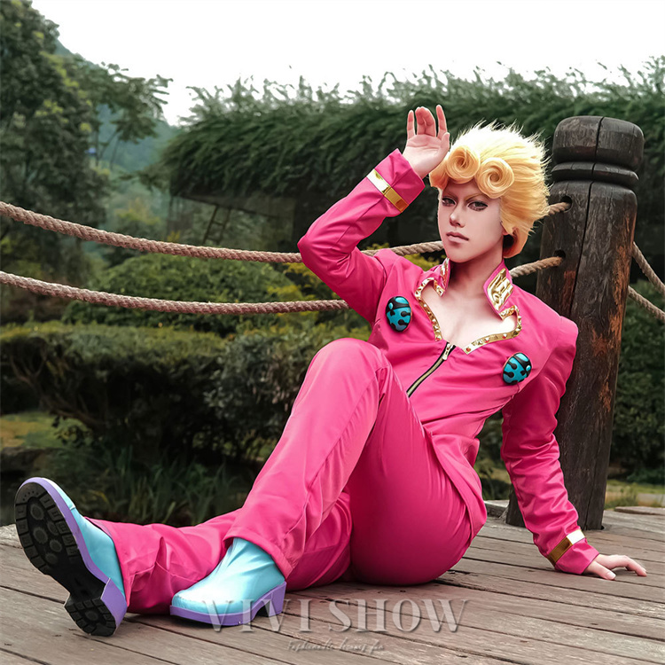 ジョルノ・ジョバァーナ　コスプレ　Mサイズ ジョルノ・ジョバァーナ コスプレ - ジョジョの奇妙な冒険 黄金の風