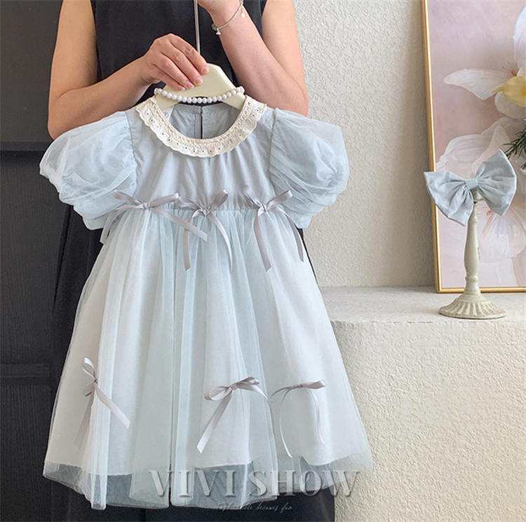 女の子 ワンピース きれいめ レース ベビードレス キッズ フォーマル