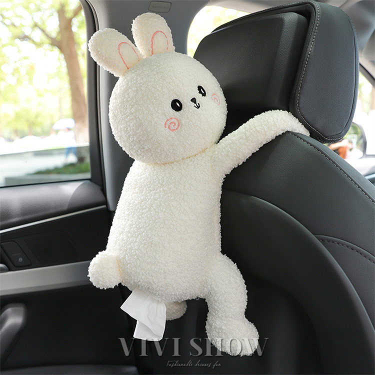 おもしろい アニマル ティッシュケース 車 ティッシュカバー かわいい