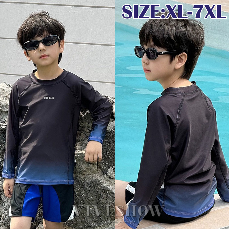 ラッシュガード キッズ 男の子 長袖 上下セット子供 水着 UVカット