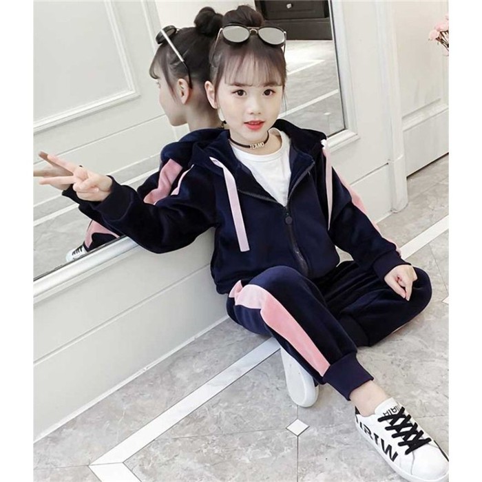 ジャージ キッズ 女の子 上下 長袖 春秋 2点セット 暖かい 子供服