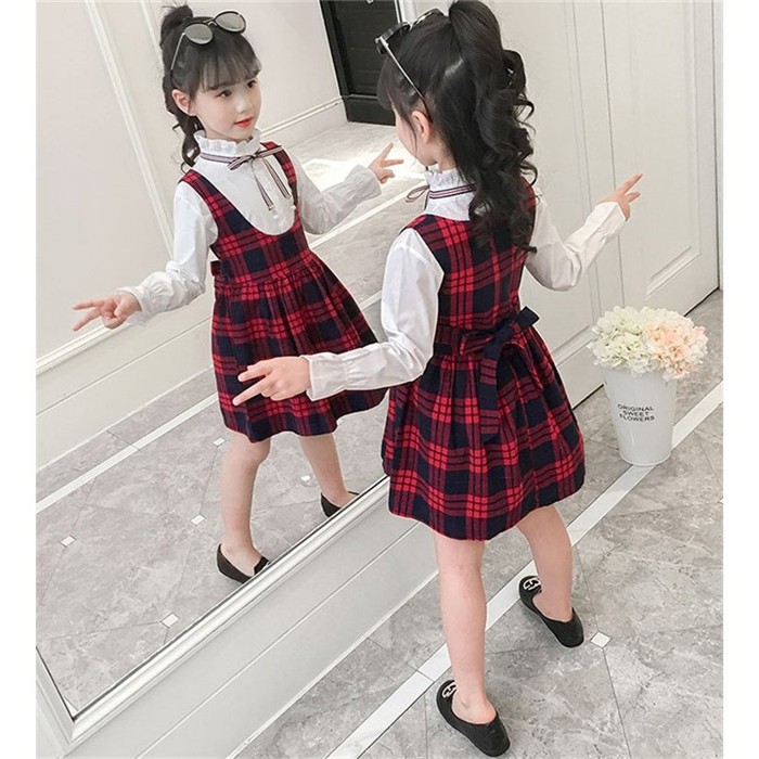 小児3点セット　長袖ワンピース　長袖ブラウス　長袖ブラウス&長パンツセットアップ 子供服 セットアップ キッズ 女の子 長袖 春秋 2点セット 上下セット