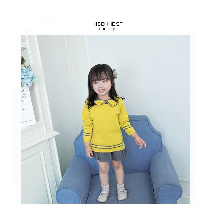 子供服 ニット 2点セット カーディガン+スカート 女の子 子ども服