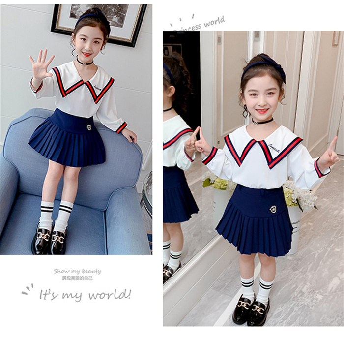 子供服 セットアップ キッズ 女の子 春秋 長袖 2点セット ニット