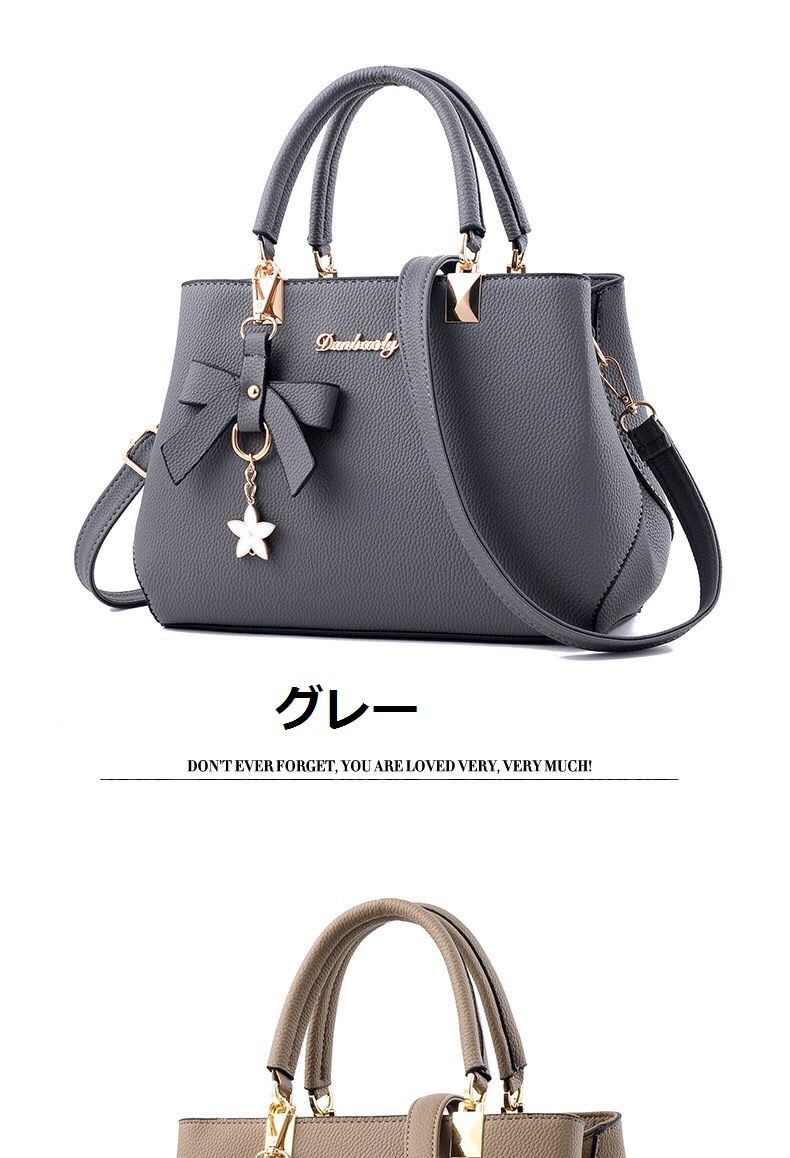 【美品】ハンドバック 2WAY ツイード オンワード樫山 ショルダーバッグ 黒 2WAY】ショルダー付ツイードバッグ（ショルダーバッグ） | index