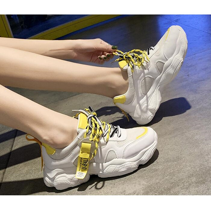 韓国☆流行りのスニーカー☆ダッドスニーカー☆厚底☆ 韓国☆流行りのスニーカー☆ダッドスニーカー☆厚底