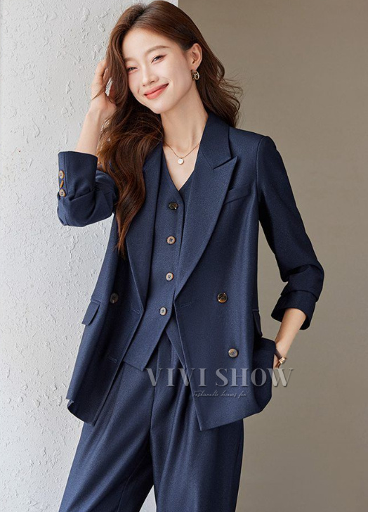 パンツスーツ レディース スーツ 長袖 ジャケット ロングパンツ 2点