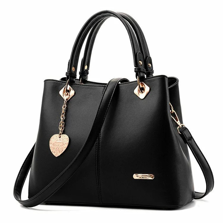 ショルダーバッグ ハンドバッグ ブラック ピンク セット ハンドバッグ レディース トートバッグ 手提げバッグ 2WAY ショルダー