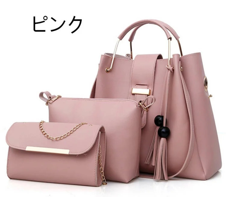 ショルダーバッグ レディース 2way 3点セット トートバッグ 肩掛け