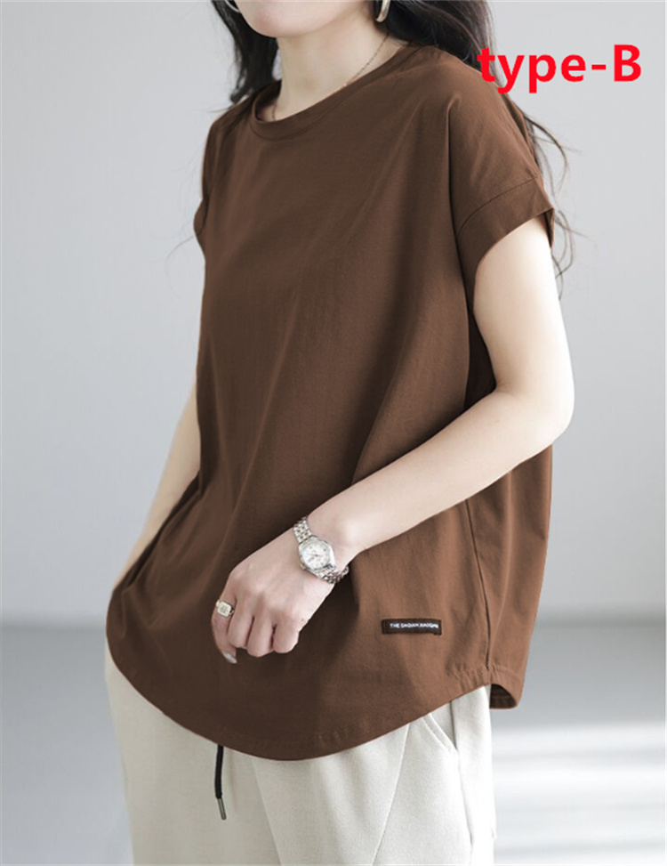 オーバーサイズ ロングTシャツ レディース 半袖 ゆる ドロップ
