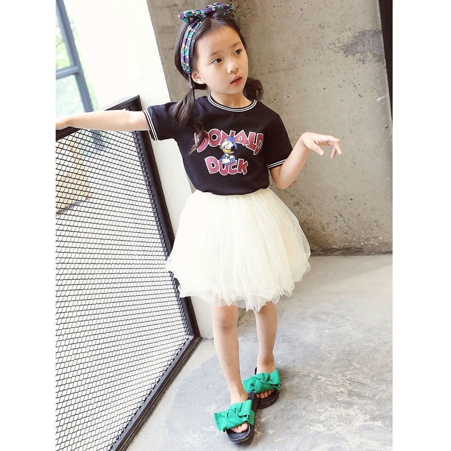 子供バルーンスカート チュチュ 子供服 姫 レイヤードスカート