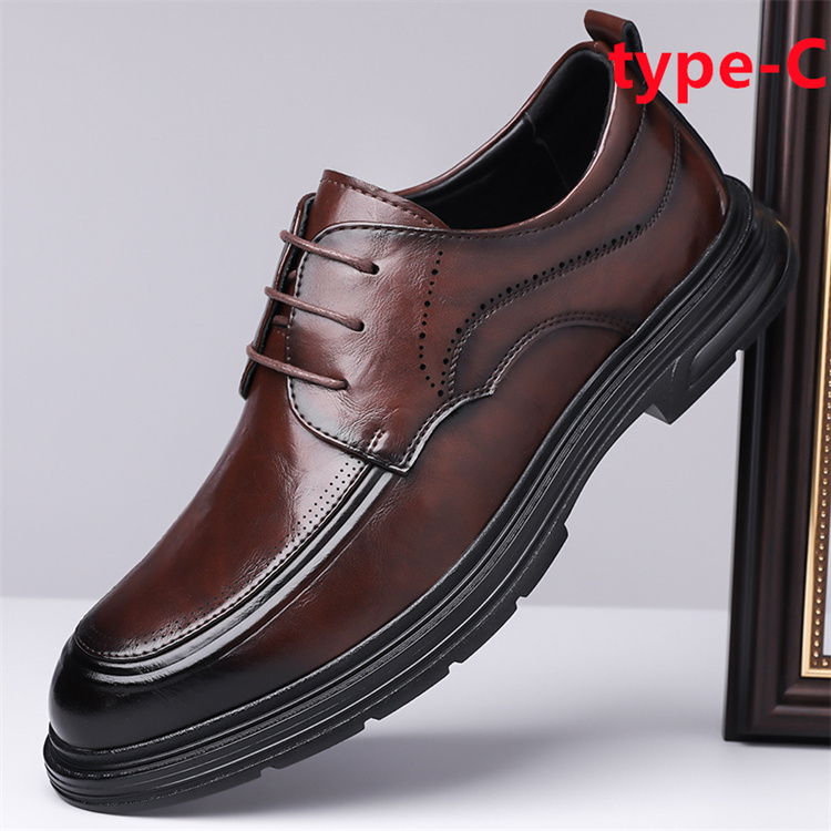 シークレットシューズ 6cmアップ　ブラウン TALLSHOES トールシューズ 6cm身長アップ ビジネスシューズ メンズ