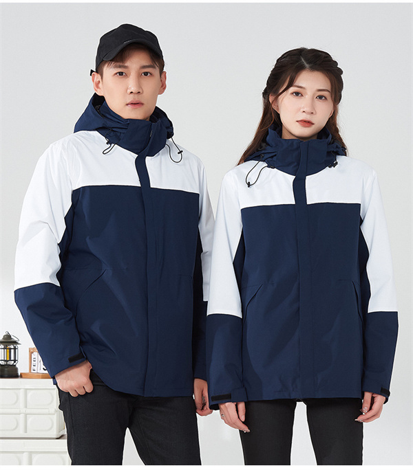 マウンテンパーカー メンズ 2点セット 取り外し 登山服 インナー