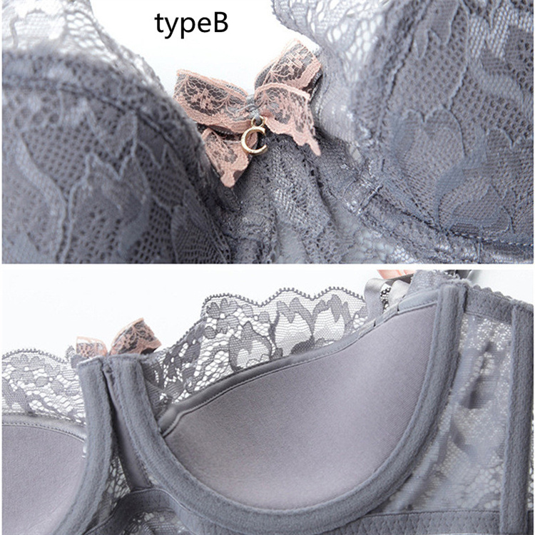 ブラジャーショーツセット シースルー ショーツ 高級レースブラジャー