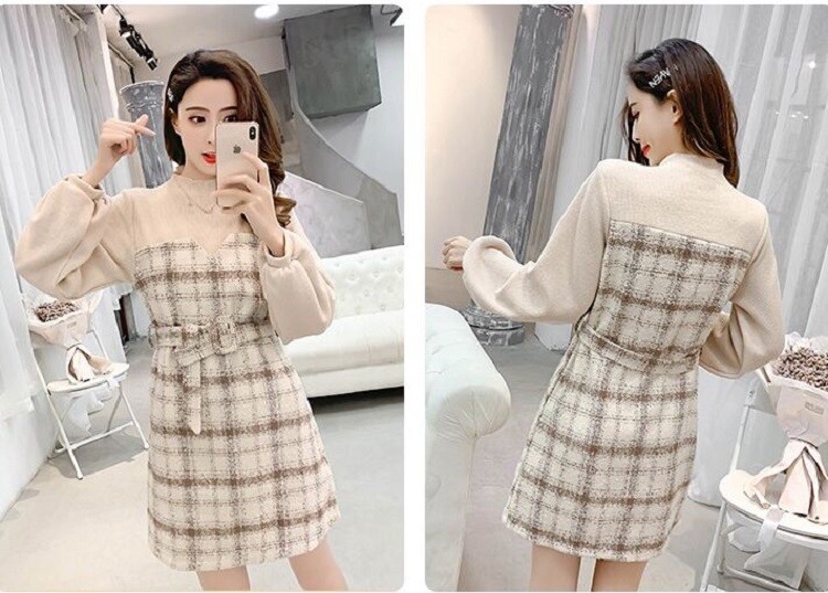 ワンピース レディース きれいめ ミニ丈膝丈ワンピースセットアップ