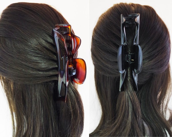 ヘアクリップ 特大 フランス製 バンスクリップ 714 : ViViVa