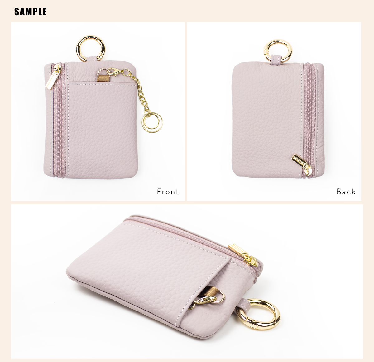 キーケース カード入れ 小銭入れ スマートキー