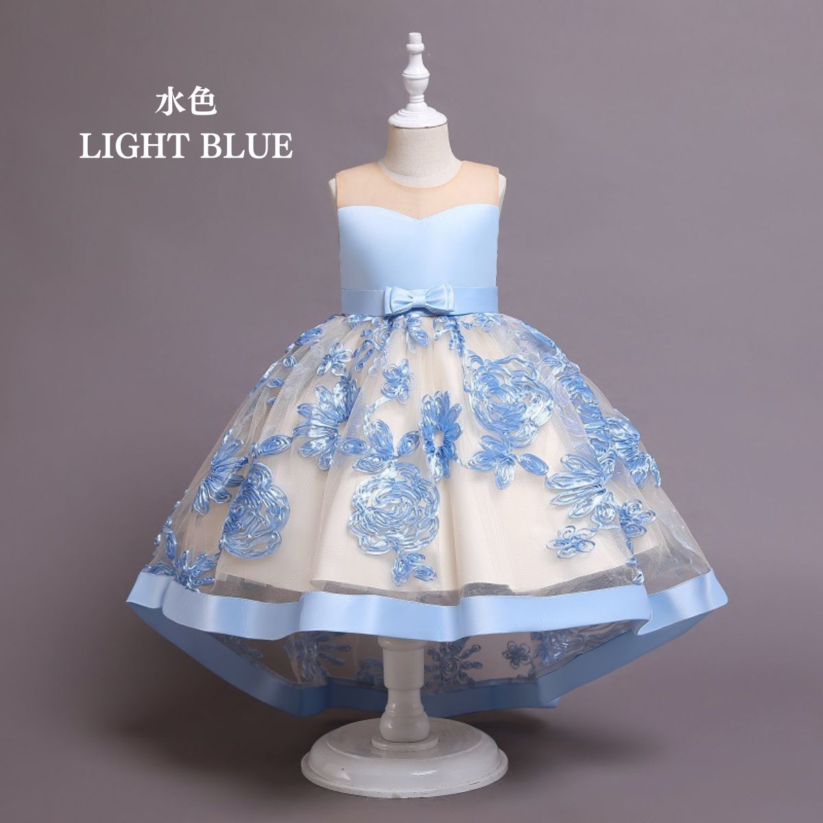 【美品】発表会　結婚式　誕生日　写真撮影　ドレスコ　ドットドレス　110 楽天市場】【結婚式におすすめ◎お花刺繍の王道ドレス】 キッズ