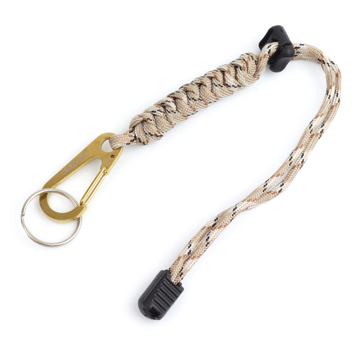 パラコード カメラストラップ キーホルダー カラビナ アウトドア