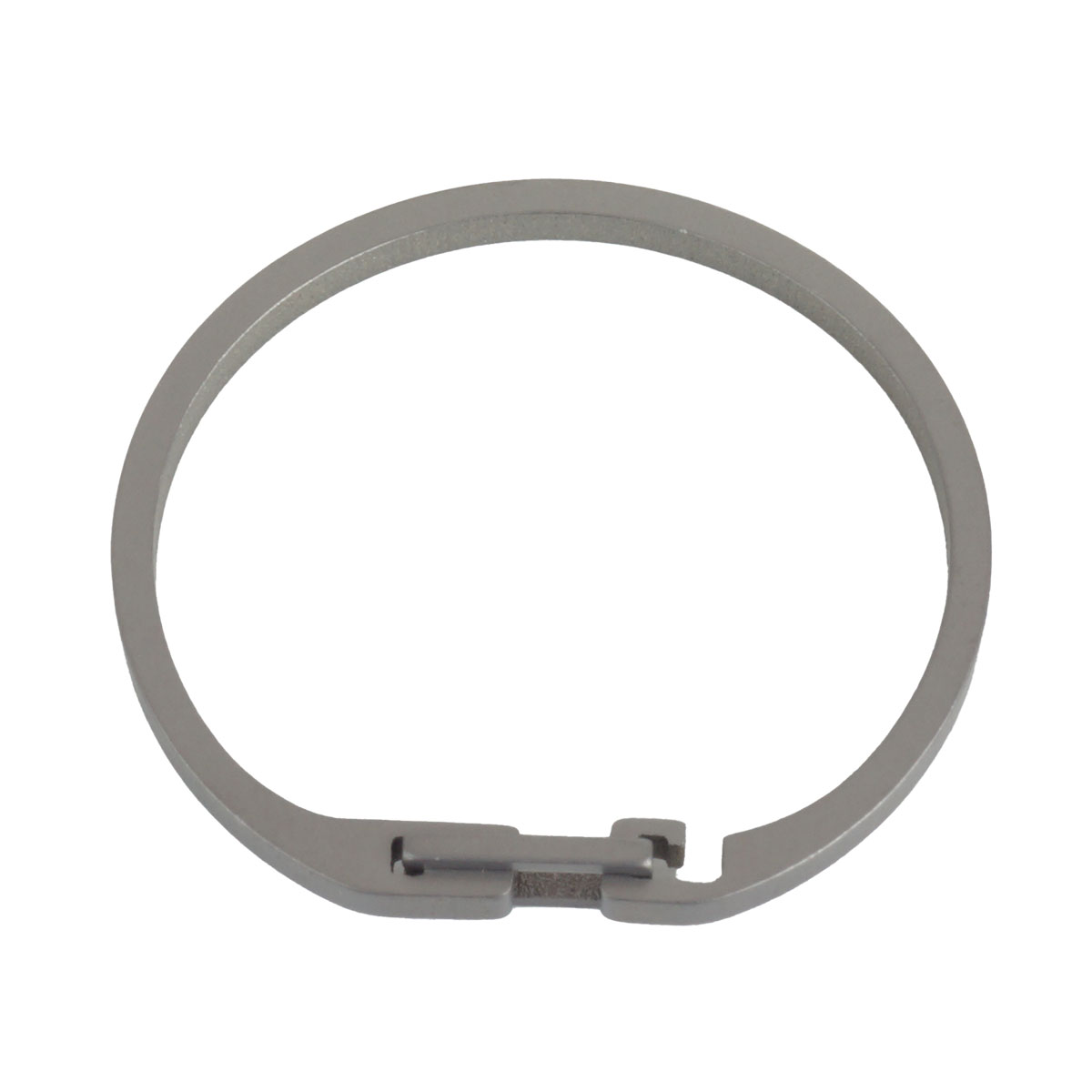 キーリング チタン キーホルダー ロック 開閉簡単 チタン合金 リング