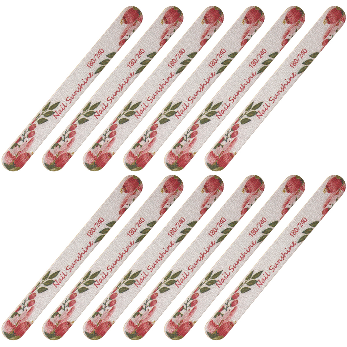 100G/120G/150G/180G/240G] ネイル ファイル 爪やすり バッファー 両面