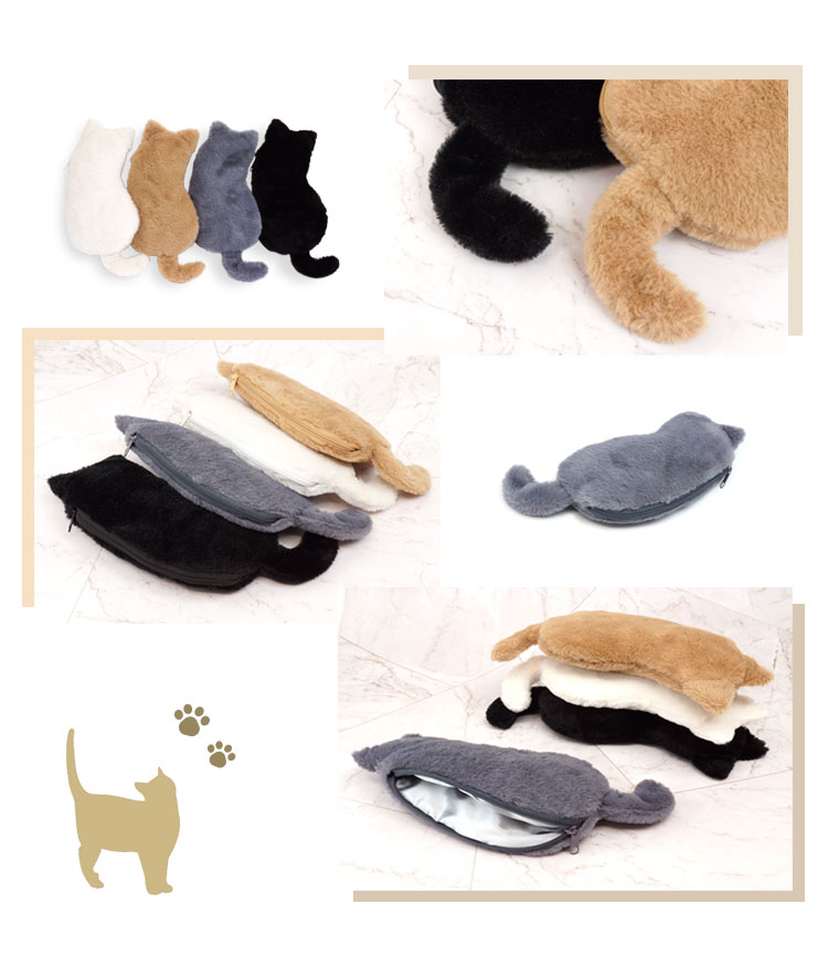 猫Love様専用。 布バスケット スリムなペンケース ラウンドポーチ 楽天