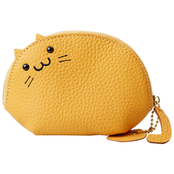 猫 ポーチ キーリング付き マルチ かわいい ポケット付き しっぽ キャットポーチ 小物入れ ケース 化粧品 半月ポーチ 黒猫 プレゼント 母の日 ギフト PR-CL8097｜vogel｜06