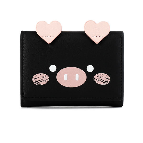 財布 カードケース ぶた パスケース ウォレット お札入れ カード入れ