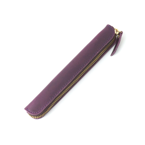 本革 ペンケース 1本差し マルチケース 筆箱 万年筆 おしゃれ 高級感